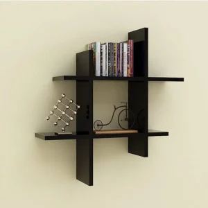 Unique Wooden wall shelf Office / Home